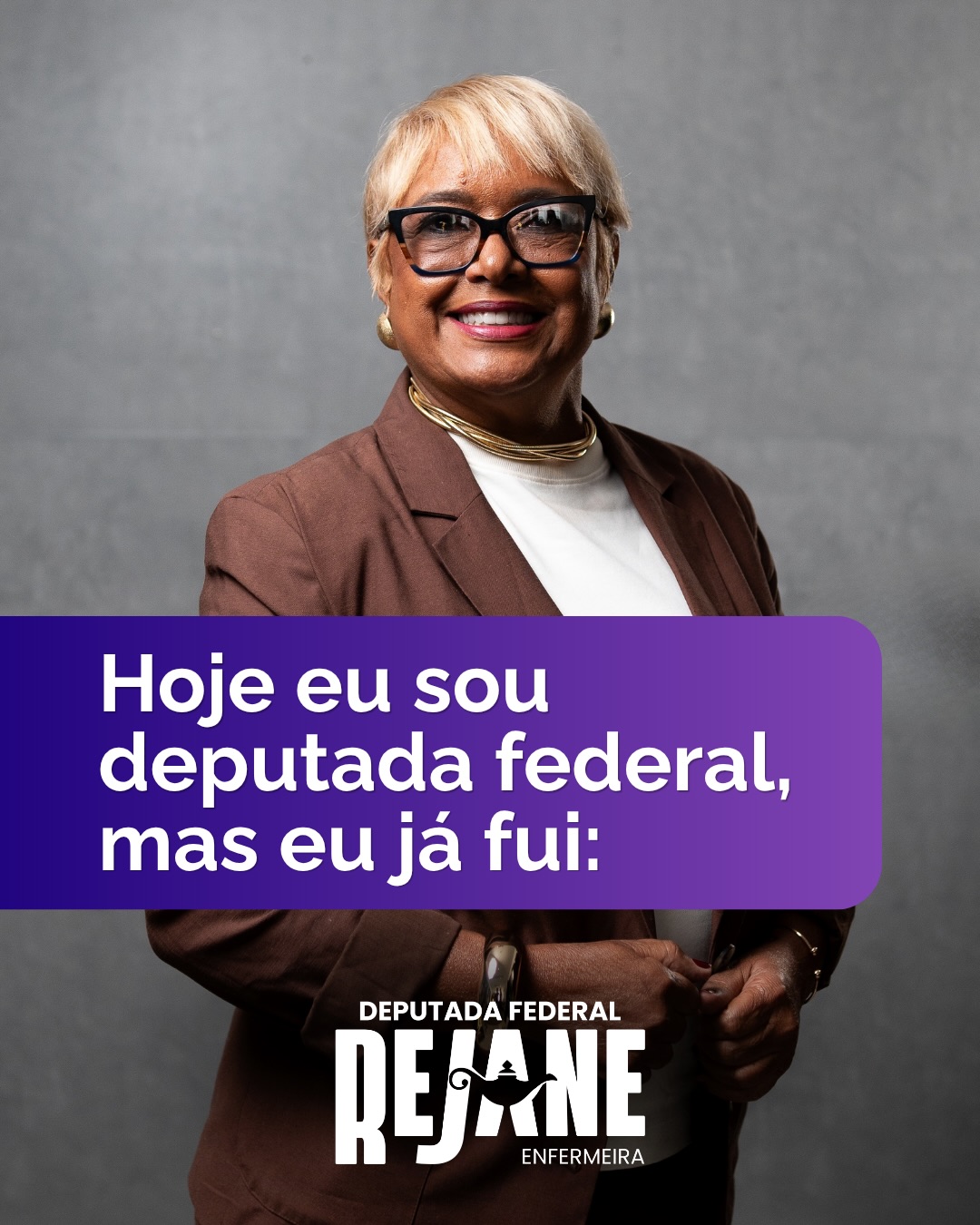 Registro da trajetória de Rejane