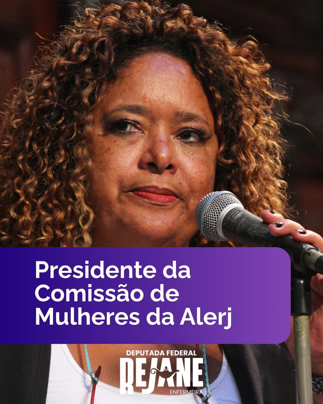 Registro da trajetória de Rejane